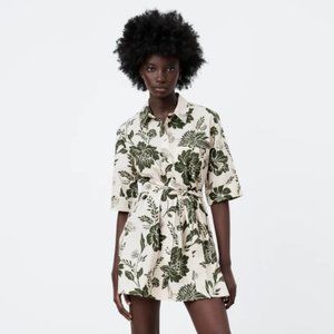 Zara Floral Print Lory Dress
